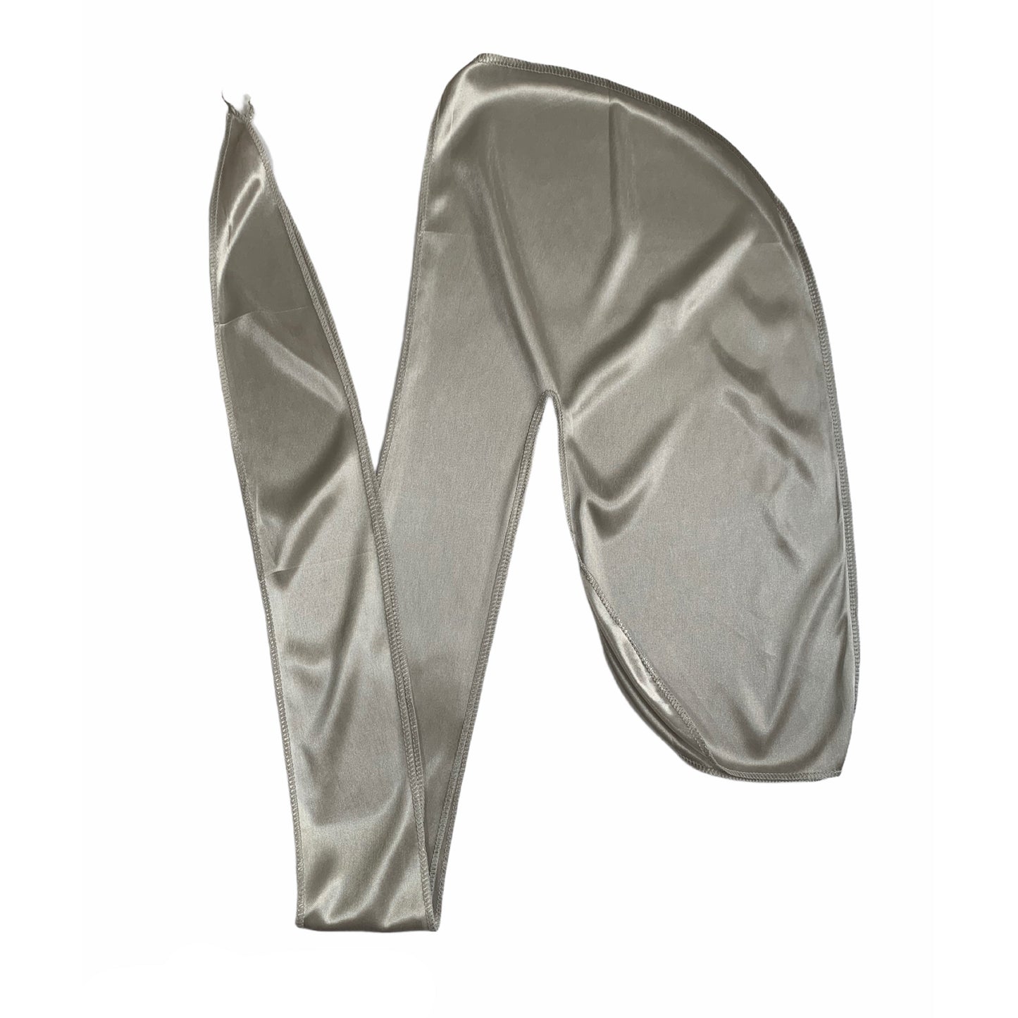 Silver / Gray Silky Durag