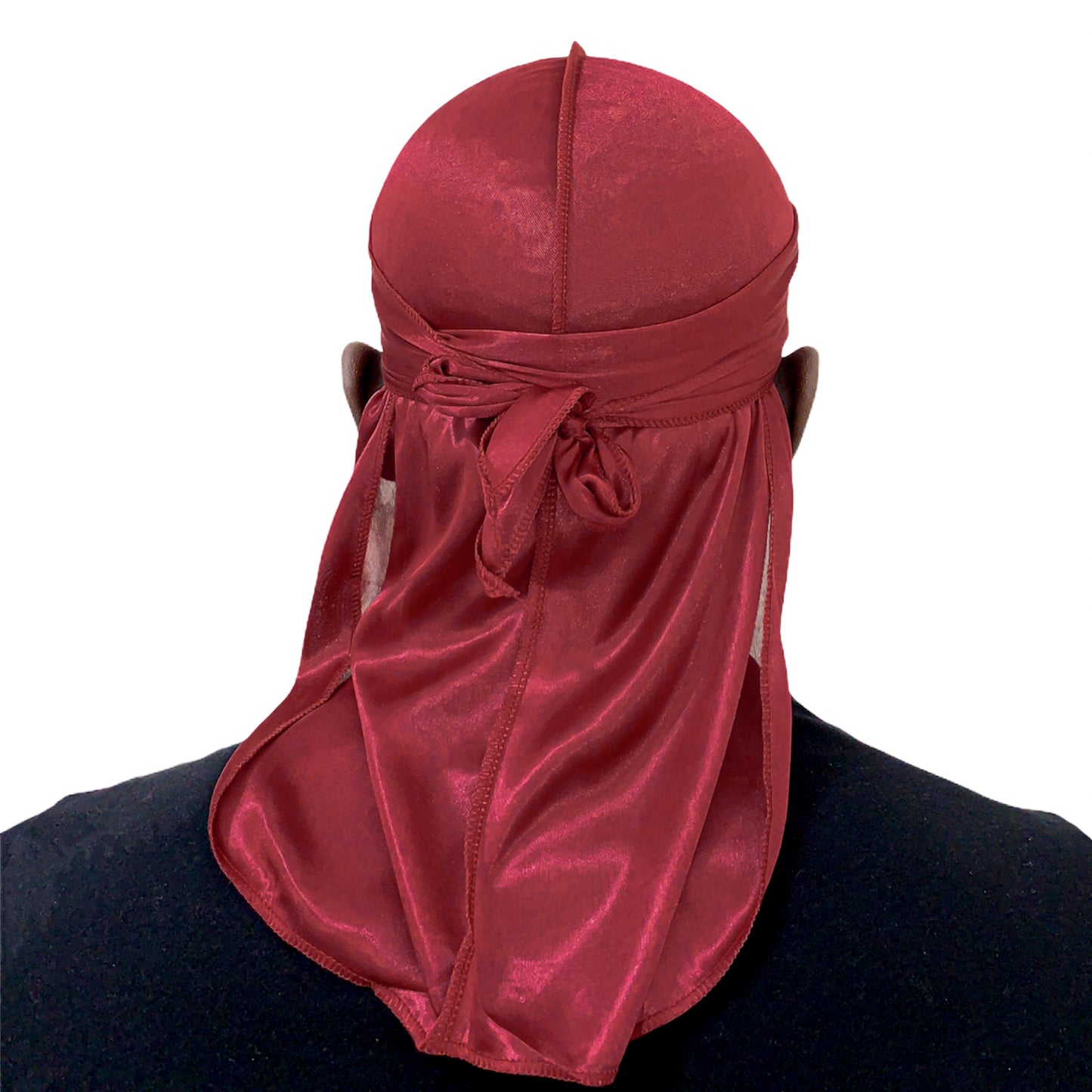 Burgundy Silky Durag