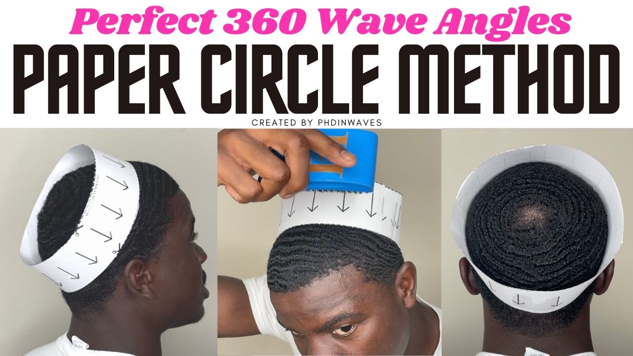Paper Circle Method Template 360 Wave Angles