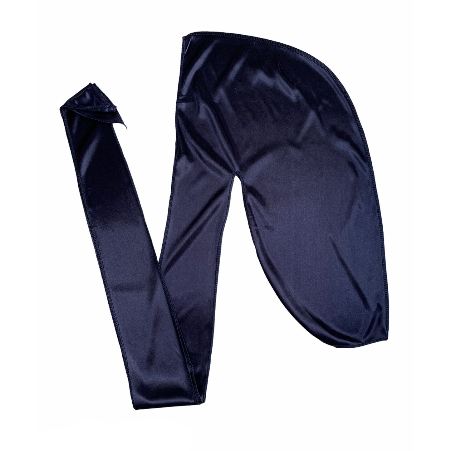 Navy Blue Silky Durag