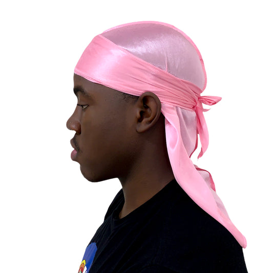 Pink Silky Durag