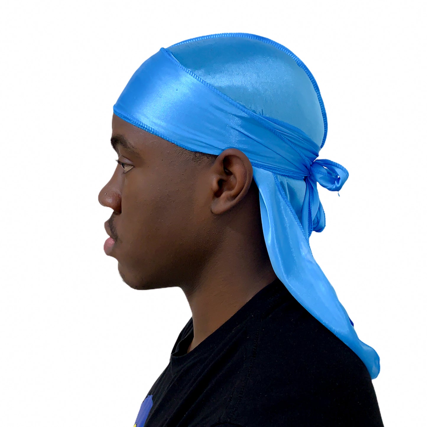 Light Blue Silky Durag