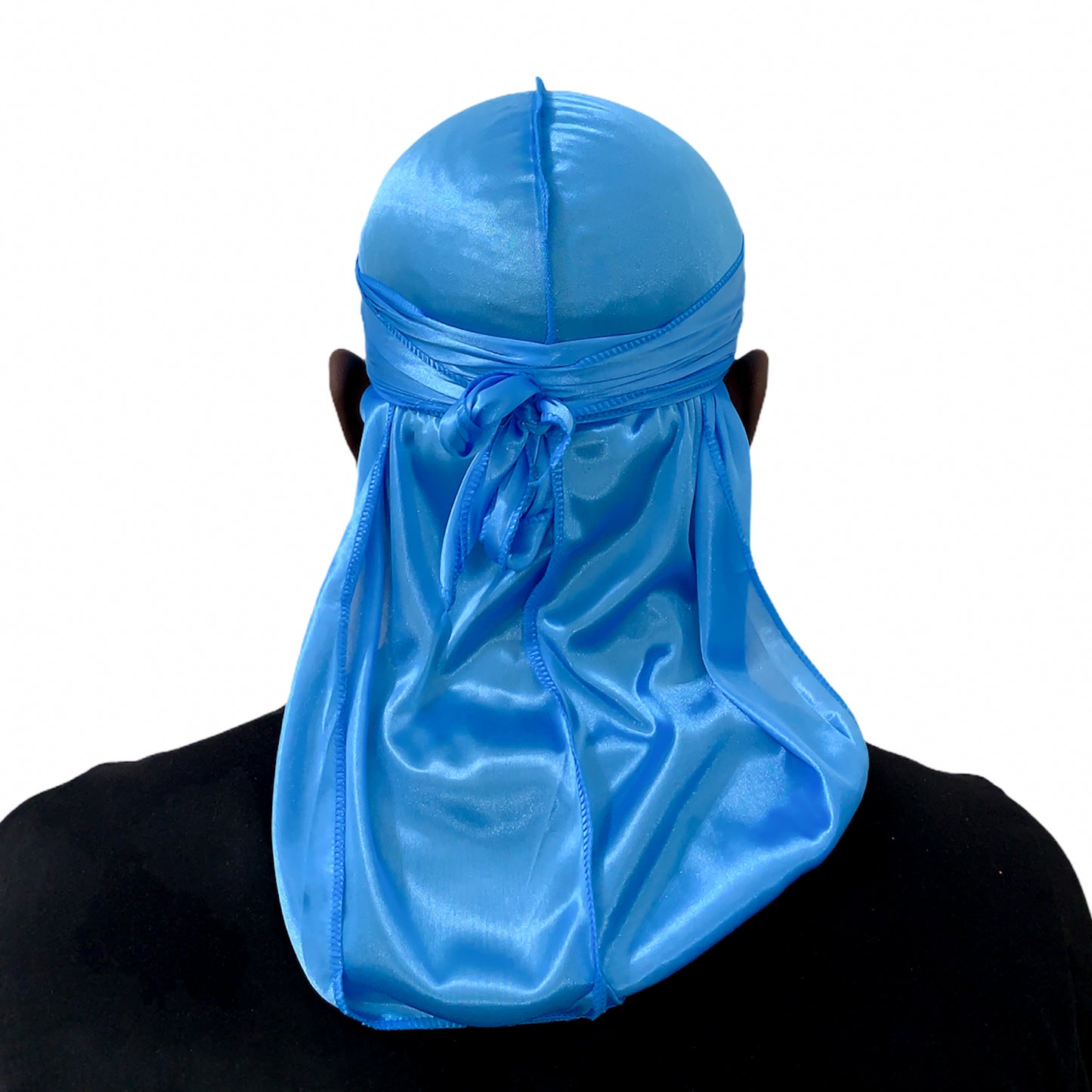 Light Blue Silky Durag