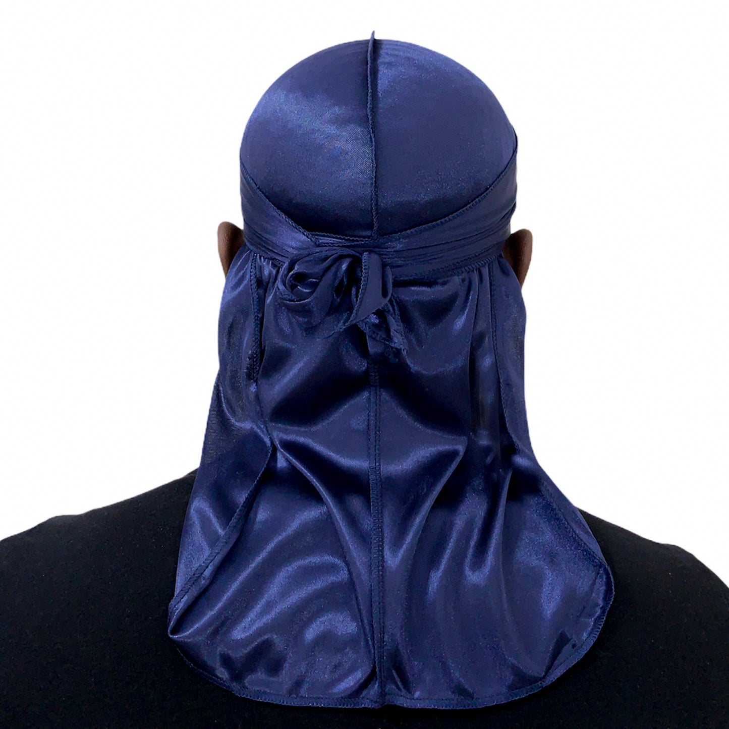 Navy Blue Silky Durag